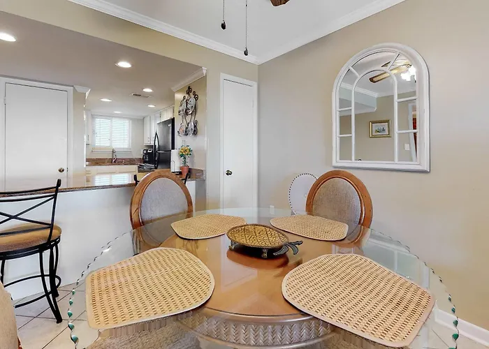 Holiday home Gulf-front 4th-floor With Shared Outdoor Pool Centralac Private Balcony *