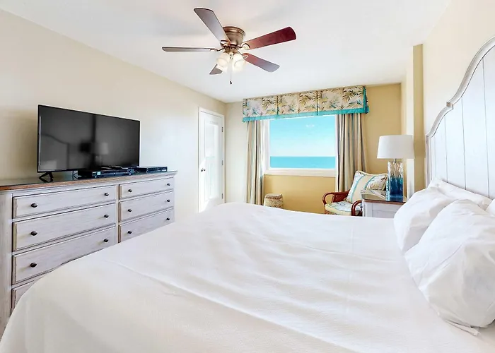Holiday home Gulf-front 4th-floor With Shared Outdoor Pool Centralac Private Balcony