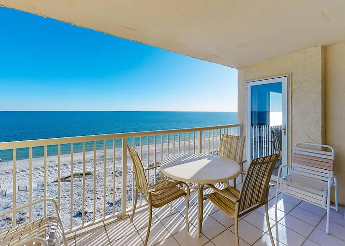 Gulf-front 4th-floor With Shared Outdoor Pool Centralac Private Balcony Holiday home Gulf Shores