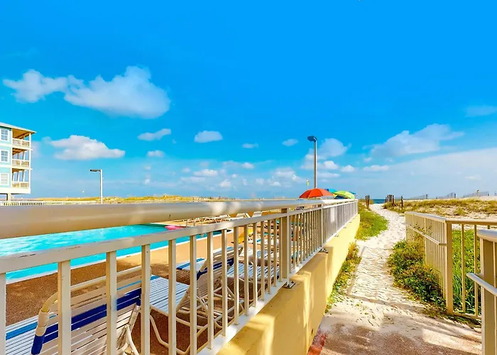 Gulf-front 4th-floor With Shared Outdoor Pool Centralac Private Balcony *